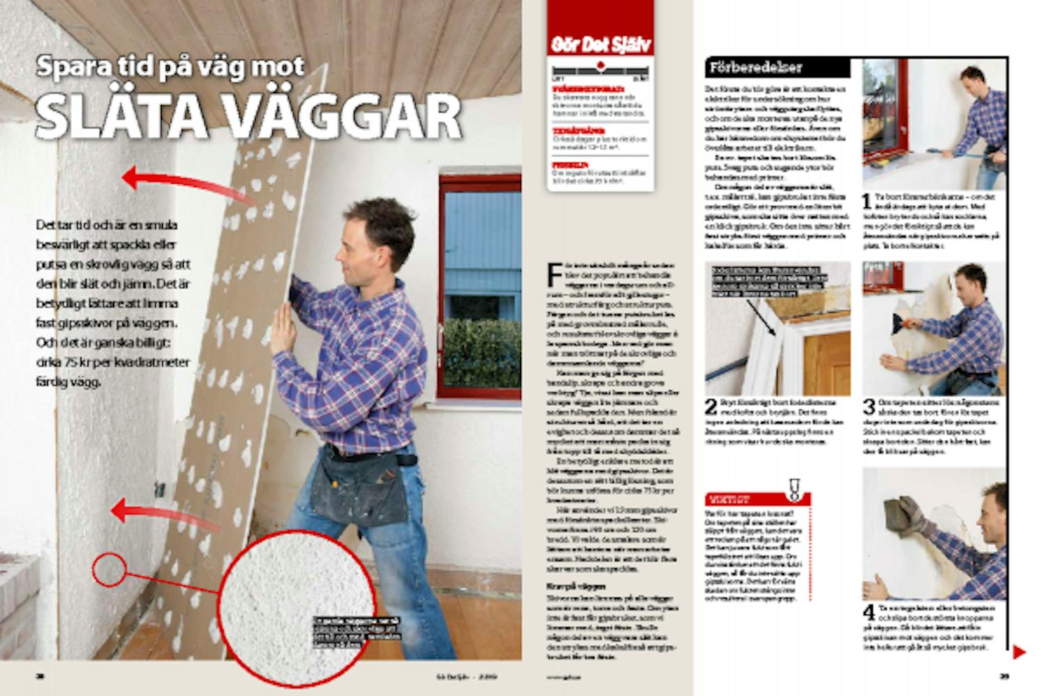 Limma gipsskivor Limma gipsskivor